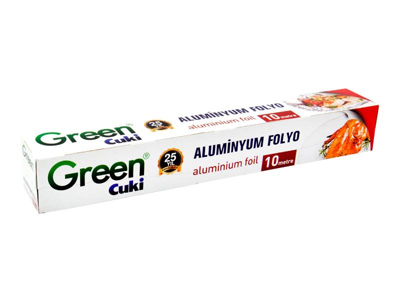 Green 10 Metre Aliminyum Folyo