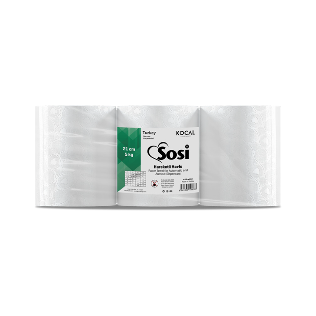 Sosi 21cm 5kg Hareketli Havlu