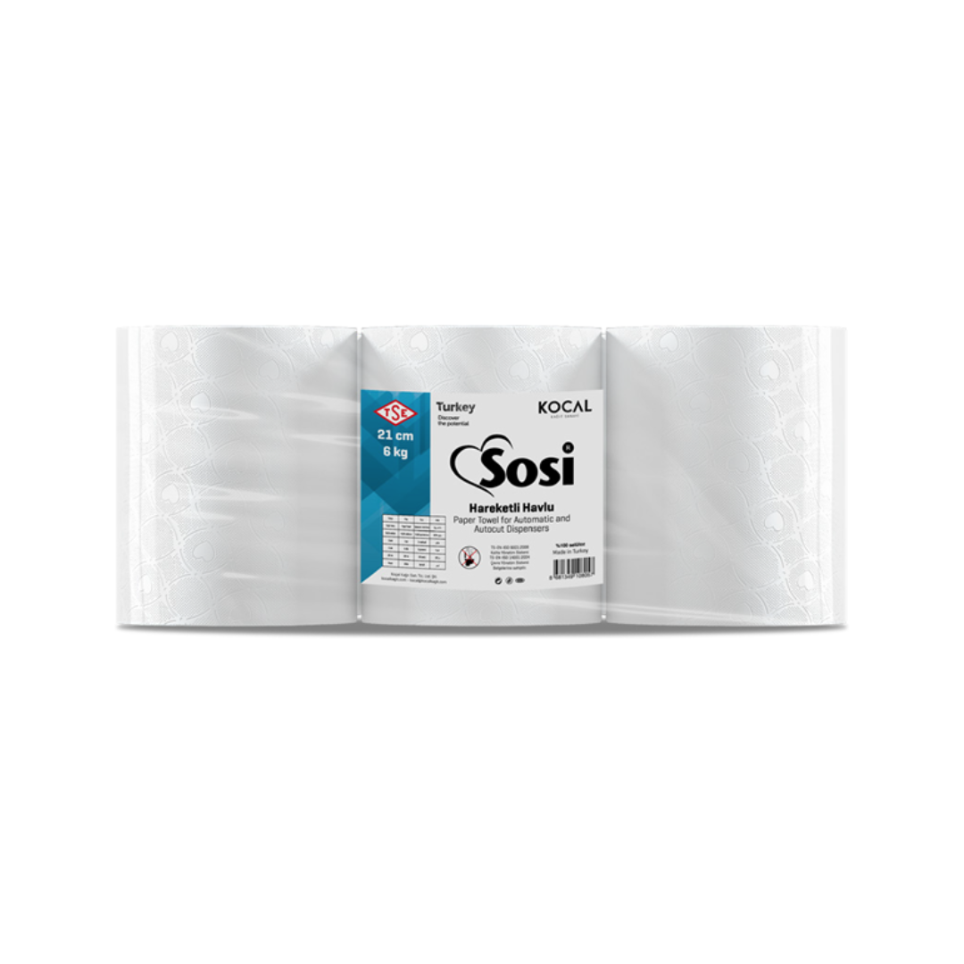 Sosi 21cm 6kg Hareketli Havlu